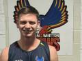 Leeton-Whitton vice-captain Angus Crelley has enjoyed a strong start to the season with the Crows. Picture from Tom Groves