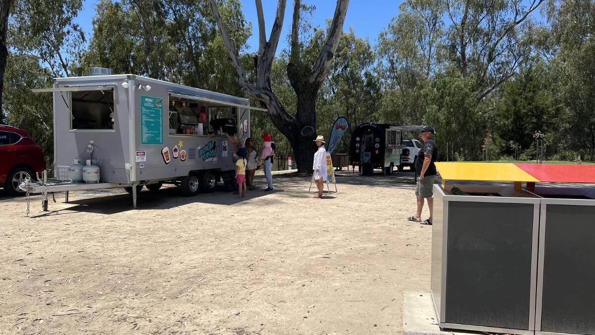 The new cafe and donut van has been a hit with beach goers over the christmas holidays so far.