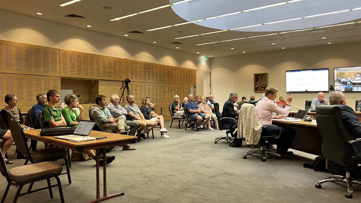 North Wagga residents left devastated that council approved plans to build a large depot in their village at a Monday night meeting. Picture by Conor Burke