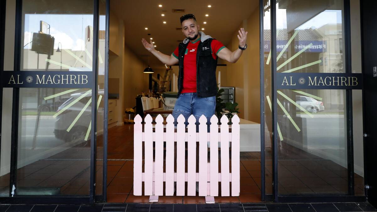 Al Maghrib Moroccan cafe is soon to bring the best flavours of the Arabic world to Wagga, according to owner Mustapha El Mourtazak. Picture by Les Smith