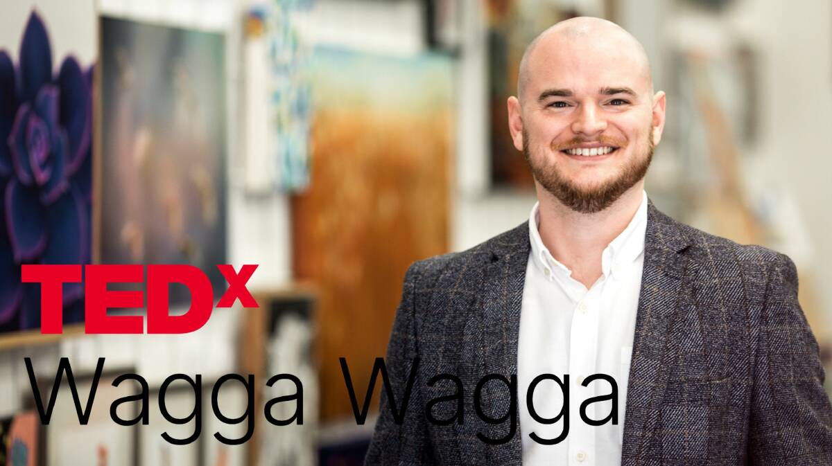 TEDxWagga Wagga organiser Adam Bannister said the event will showcase the region's ideas to the world. Picture supplied 