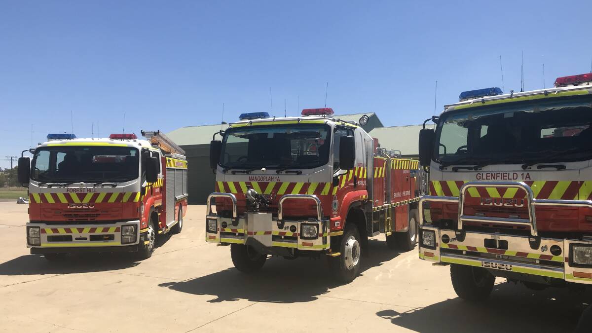 RFS assets are currently classed as council 'property' but council have no say on how they're used, stored or bought, which is a huge issue says Wagga mayor Dallas Tout. Picture file