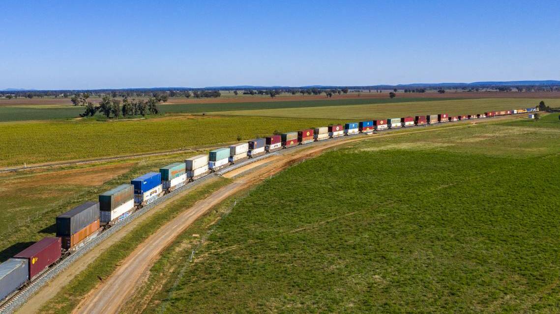 CALLS FOR EXTENSION: The Inland Rail's upgrade of Wagga's railway line will allow double-stacked freight trains to pass through the middle of the city. Residents want more time to consider the implications. Picture: ARTC 
