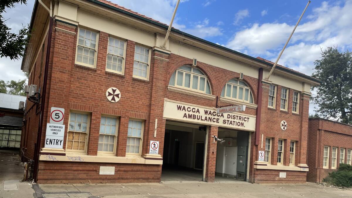 The old Wagga ambulance station has been at the centre of a payment dispute since it's sale in 2022. 