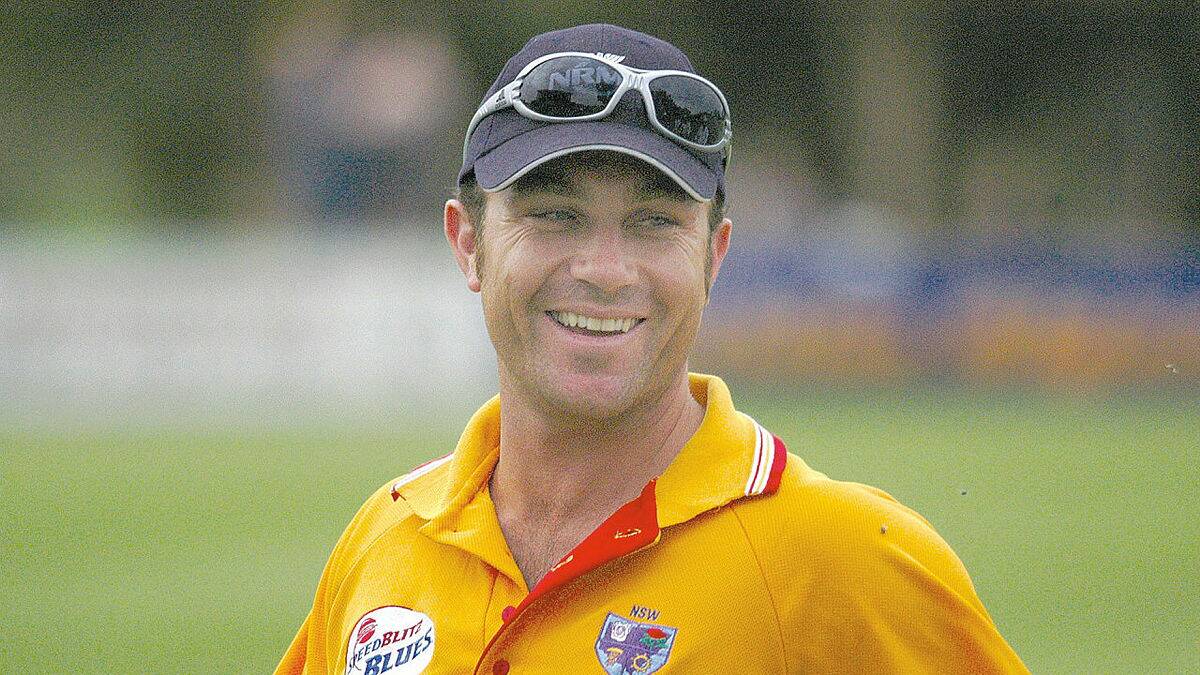 Former Australian test cricketer Michael Slater pictured at Robertson Oval in 2003. File picture