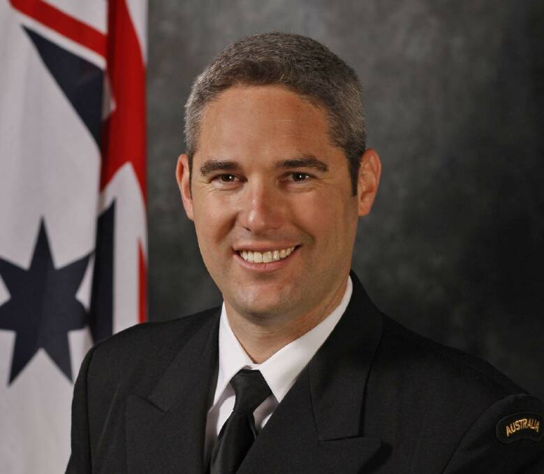 Lieutenant commander Rodney Davis has commenced in his role as the new senior naval officer at RAAF Base Wagga. Picture courtesy Defence