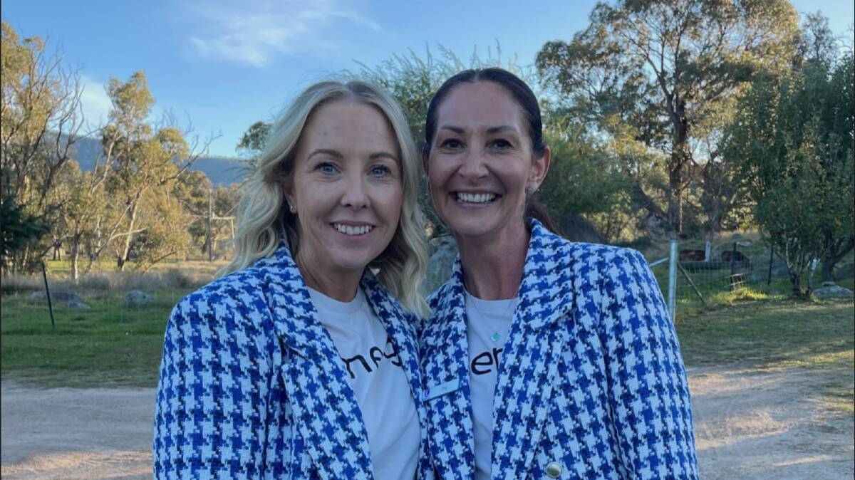 Alana Singleton and Pia Schindler will be in Wagga next week as they launch a Riverina support group for emergency service workers. Picture contributed