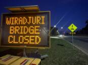 Wagga's Wiradjuri Bridge will be closed from Monday as roadworks commence. File picture