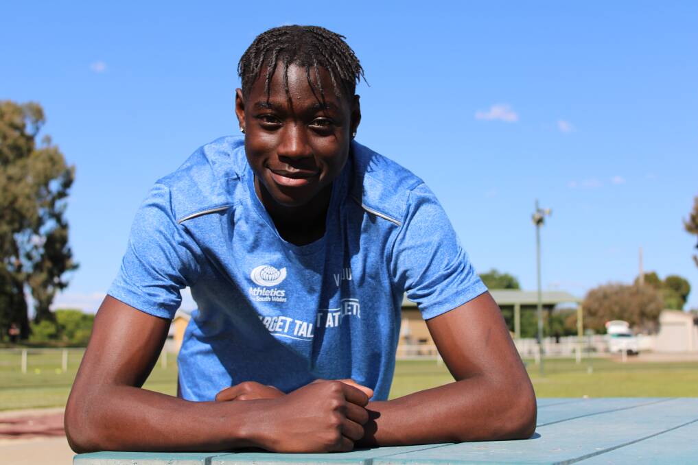 Daniel Okerenyang is feeling confident ahead of the Australian All Schools Track and Field Championships being held in Adelaide next weekend.
