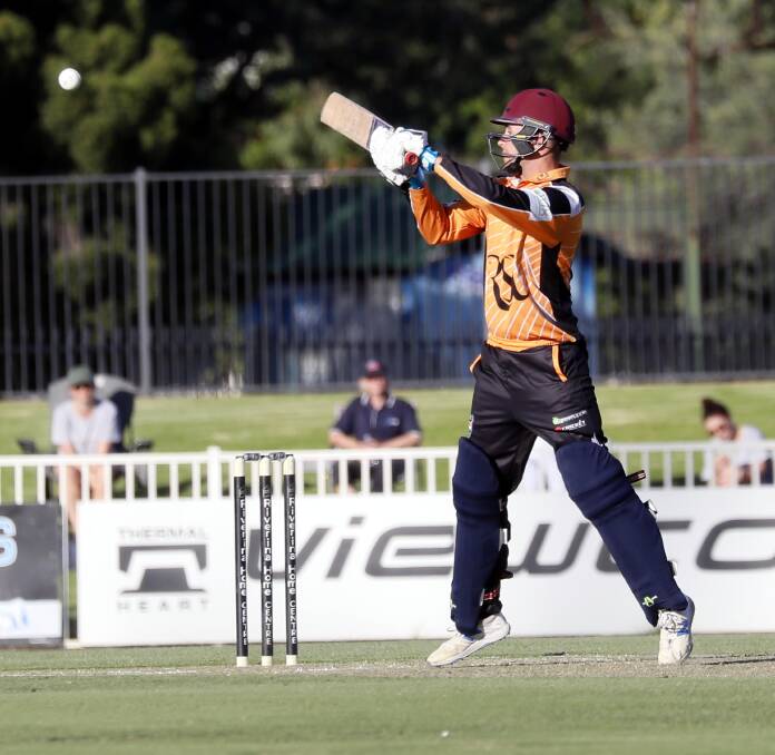 As well as being a great footballer, Staines is a standout cricketer and is representing ACT at the Australian Country Championships beginning on Friday. Picture by Les Smith