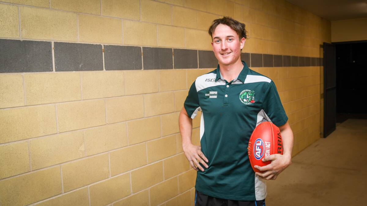 Coolamon teenager Issac Buchanan will make his first grade debut against Turvey Park on Saturday. Picture by Bernard Humphreys
