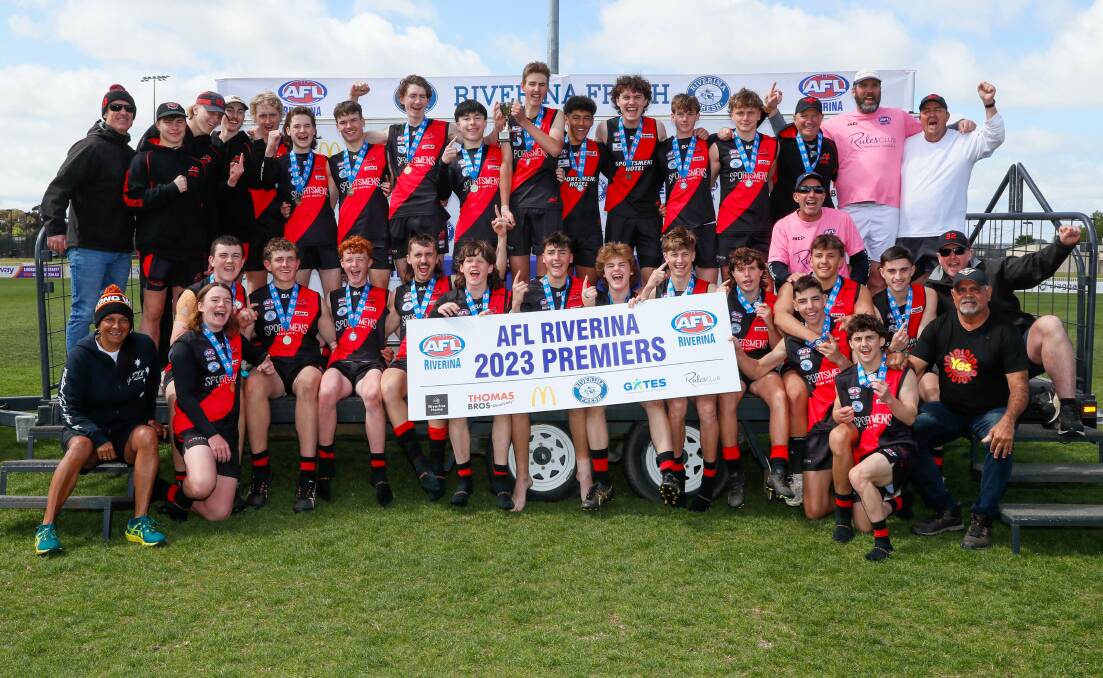 Marrar defeated North Wagga by nine points in the Farrer League under 18's grand final at Robertson Oval. Picture by Les Smith