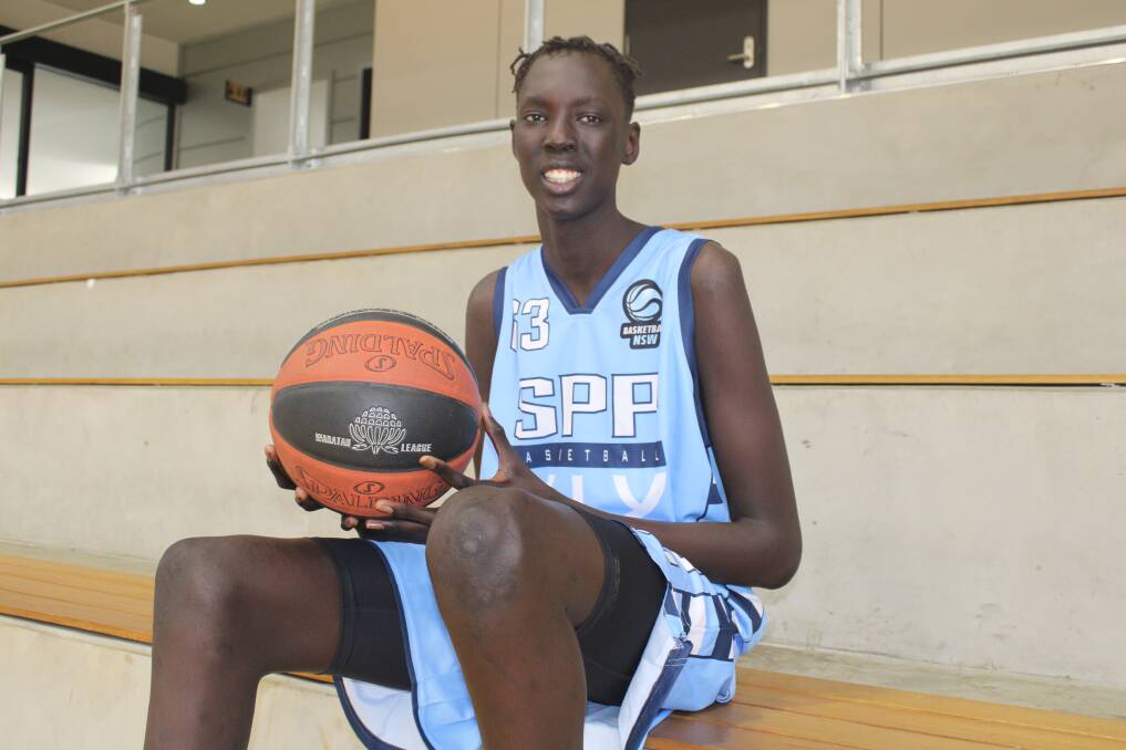 Lado Kuron is excited about being selected in the State Performance Program (SPP) which is being run by Basketball NSW. Picture by Jimmy Meiklejohn