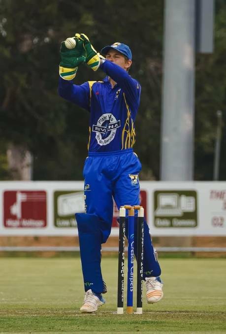 After an impressive campaign for Riverina last week, Shaun Smith has continued on scoring a century for Eastern Suburbs in their loss to Gordon. Picture from Kooringal Colts