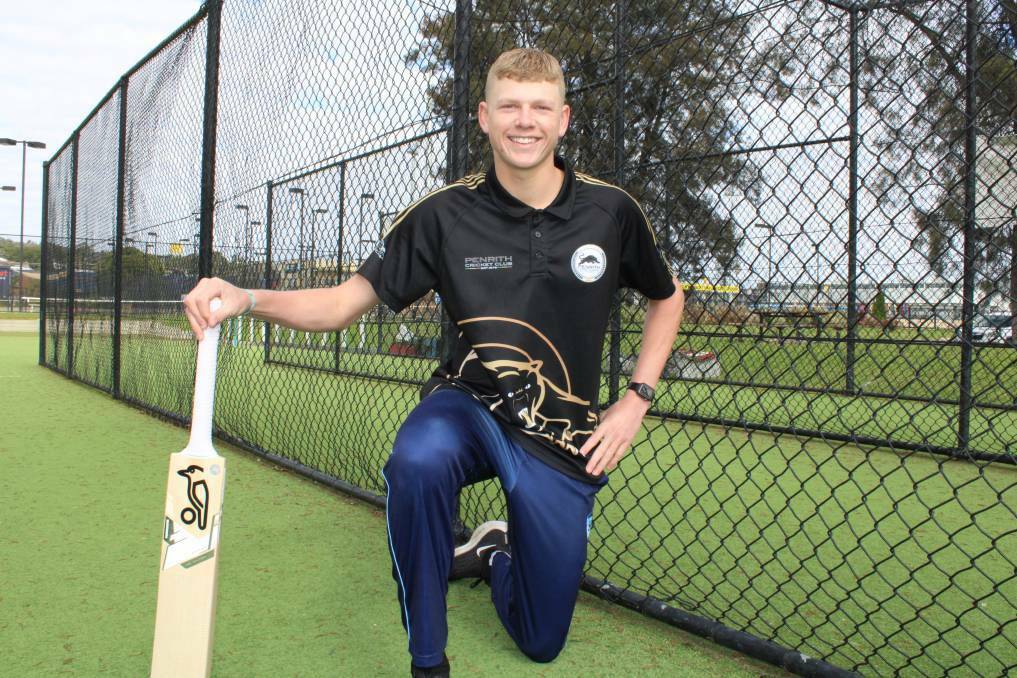 Wagga cricketer Jake Scott has enjoyed a stellar start to the NSW Premier Cricket season with Penrith. Picture by Jimmy Meiklejohn