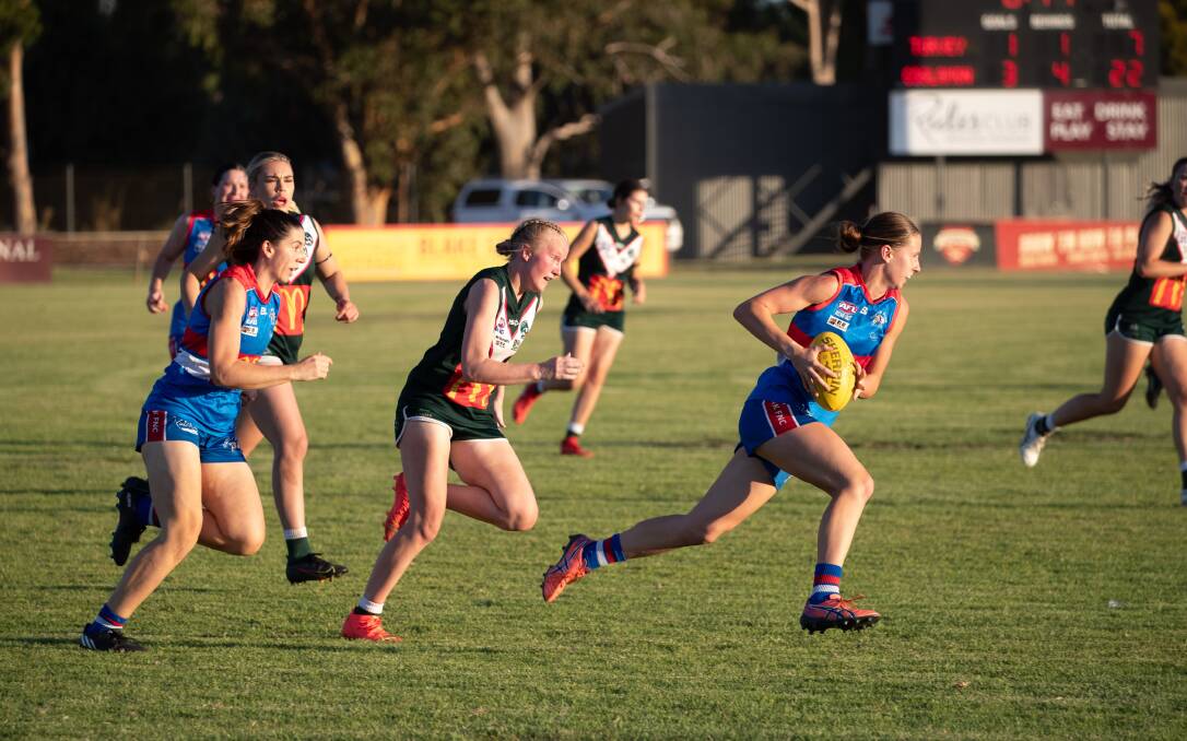Turvey Park's Cleo Buttifant is one of three Riverina players selected in the Allies squad for the upcoming under 18 girls national championships. Picture by Madeline Begley