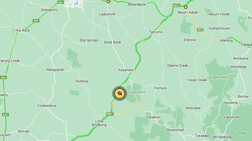 Drivers should expect delays if travelling southbound on the Hume Highway this morning. Picture: Live Traffic