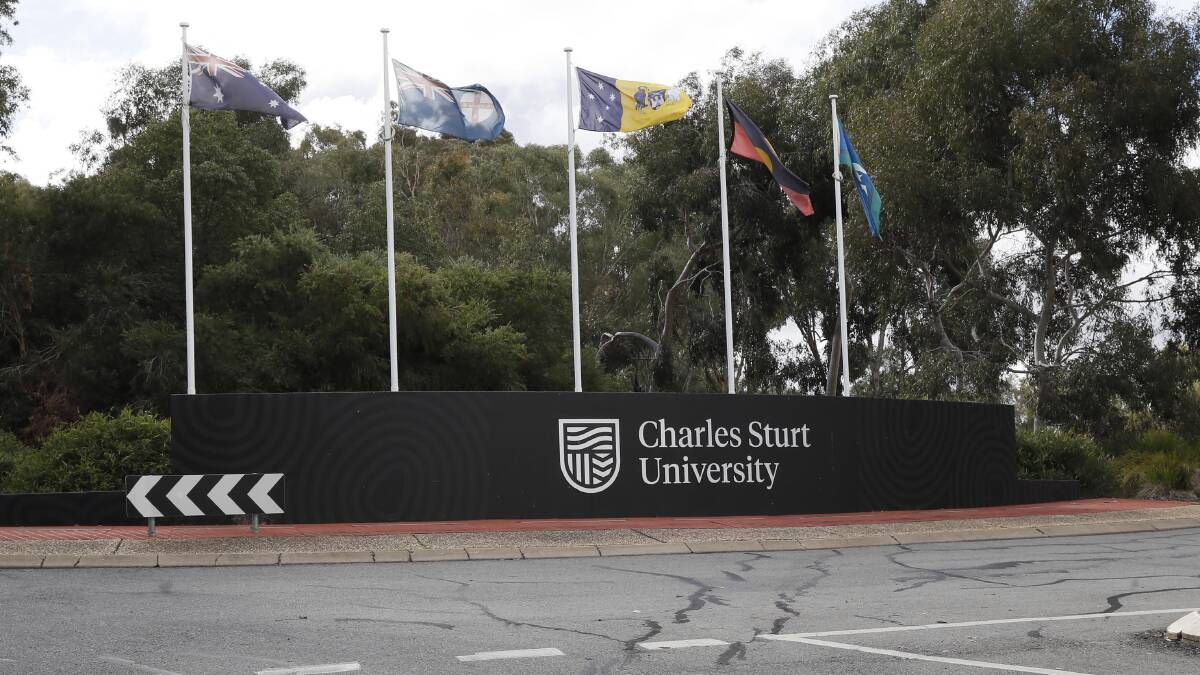 Charles Sturt University campus accommodation in Wagga is currently full thanks to a wave of new students this year. File picture 