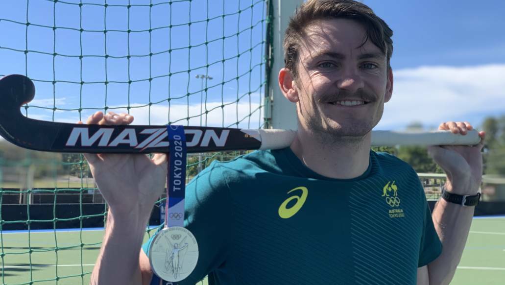 Wagga's Olympic medallist Dylan Martin is hoping for a hockey World Cup selection. 
