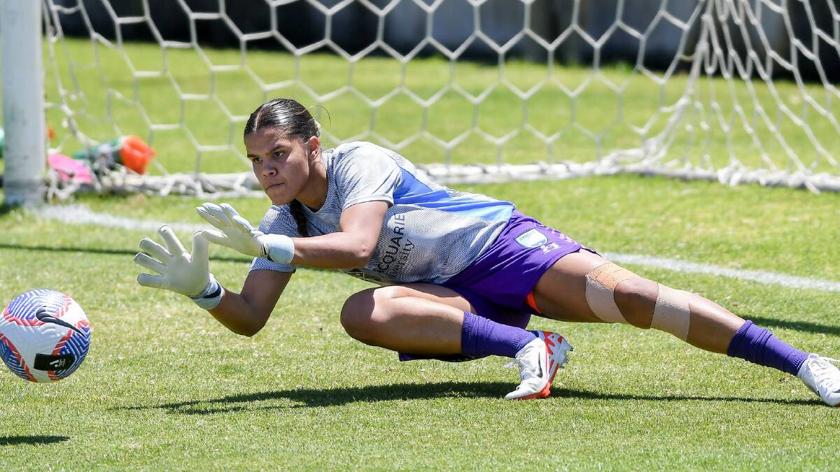 Jada Whyman has been called into camp ahead of the Matildas' friendlies against Canada next month. Picture via Sydney FC