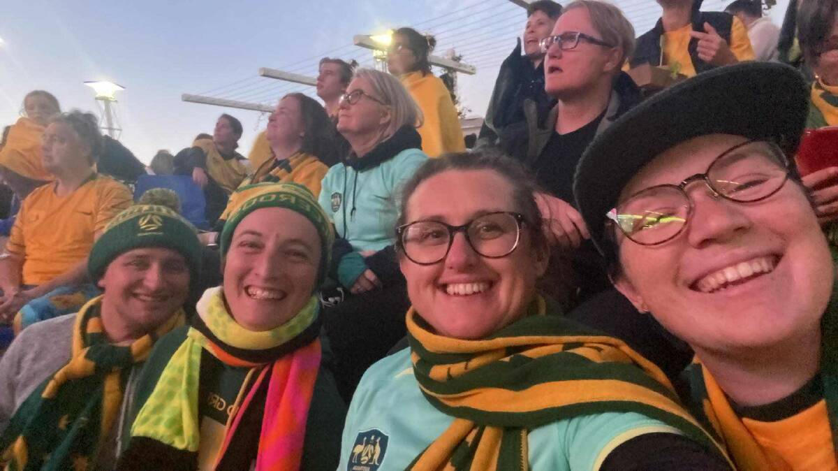 It was our duty as fans to get behind the Matildas, even if that meant making the trek to the city from regional NSW.