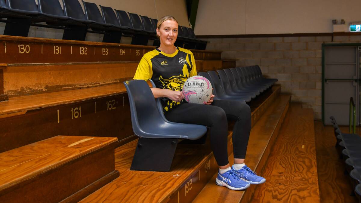 Wagga Tigers playing coach Jess Allen will play her 150th game for the club this weekend. Picture by Bernard Humphreys