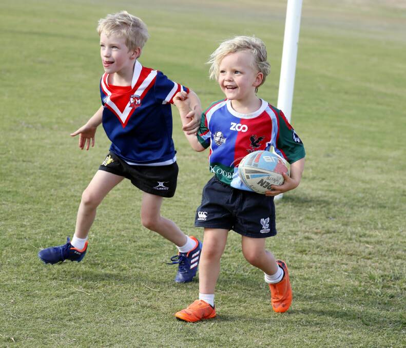 Under the NRL's Player Development Framework children up to the under 13s age group in Wagga have been non-competitive since the start of the 2022 season. Picture by Les Smith