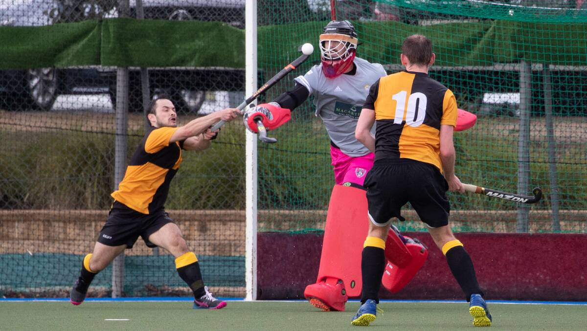 Goal keeper Daniel Smith had a great game, getting some crucial saves for the Scorchers. Picture by Madeline Begley