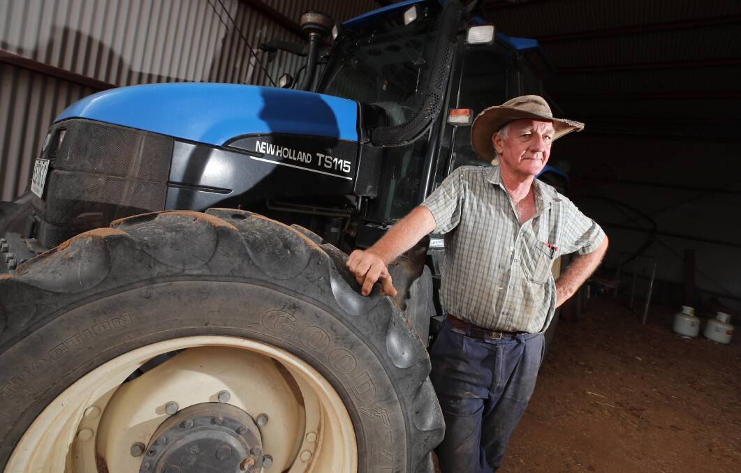 NSW Farmers Association Wagga Chair Alan Brown says Farmers should have a yarn about chronic pain. File picture
