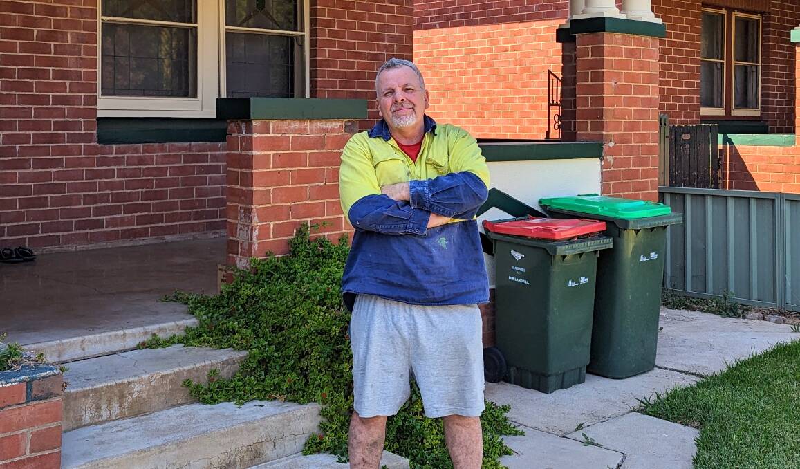 Wagga Councillor Richard Foley says he has been pushing to have more affordable housing built in the city. Picture by Dan Holmes.