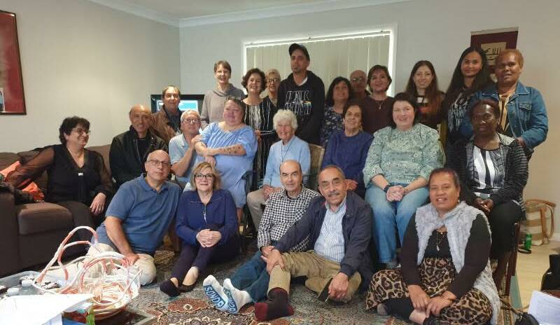 Baha'is at a Riverina Quarterly meeting in Wagga. Picture supplied by Fareed Del Shad