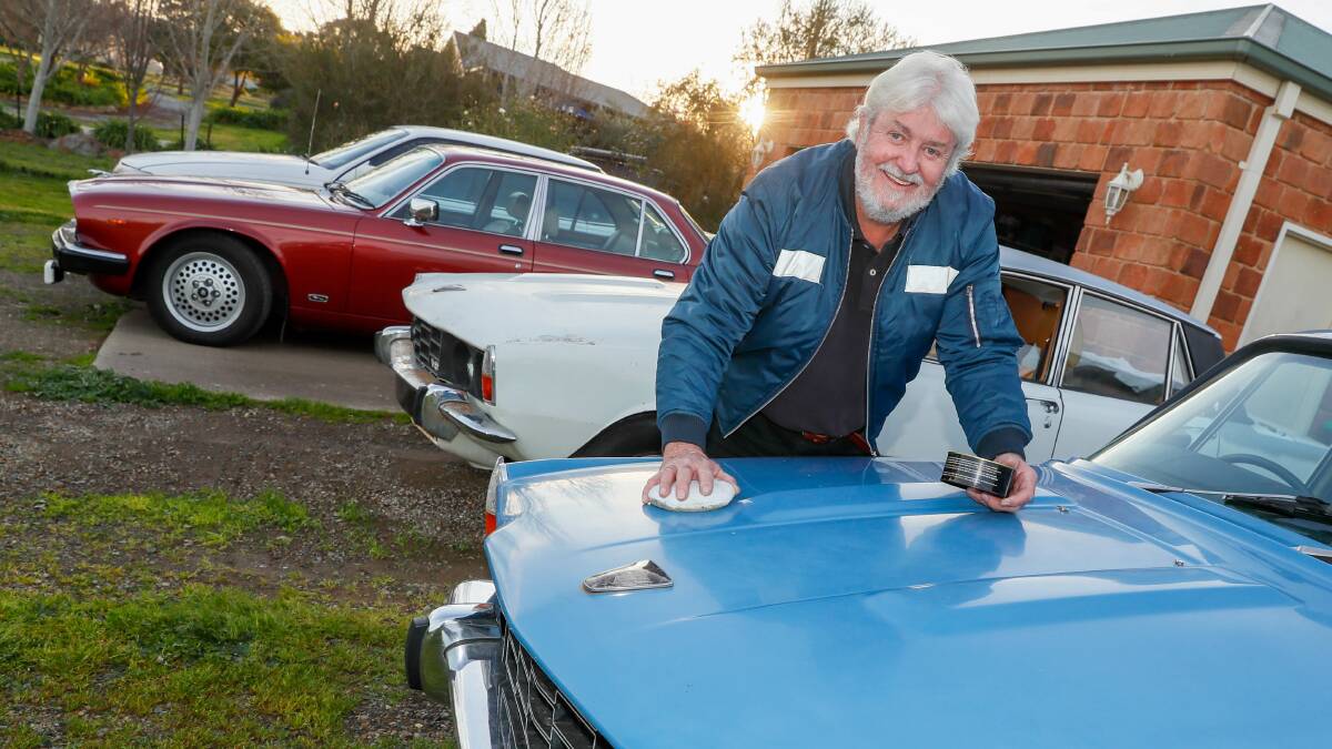 Barry Holloway is keen to go to his first Wagga Swap Meet at Wagga Showgrounds this weekend. Picture by Les Smith
