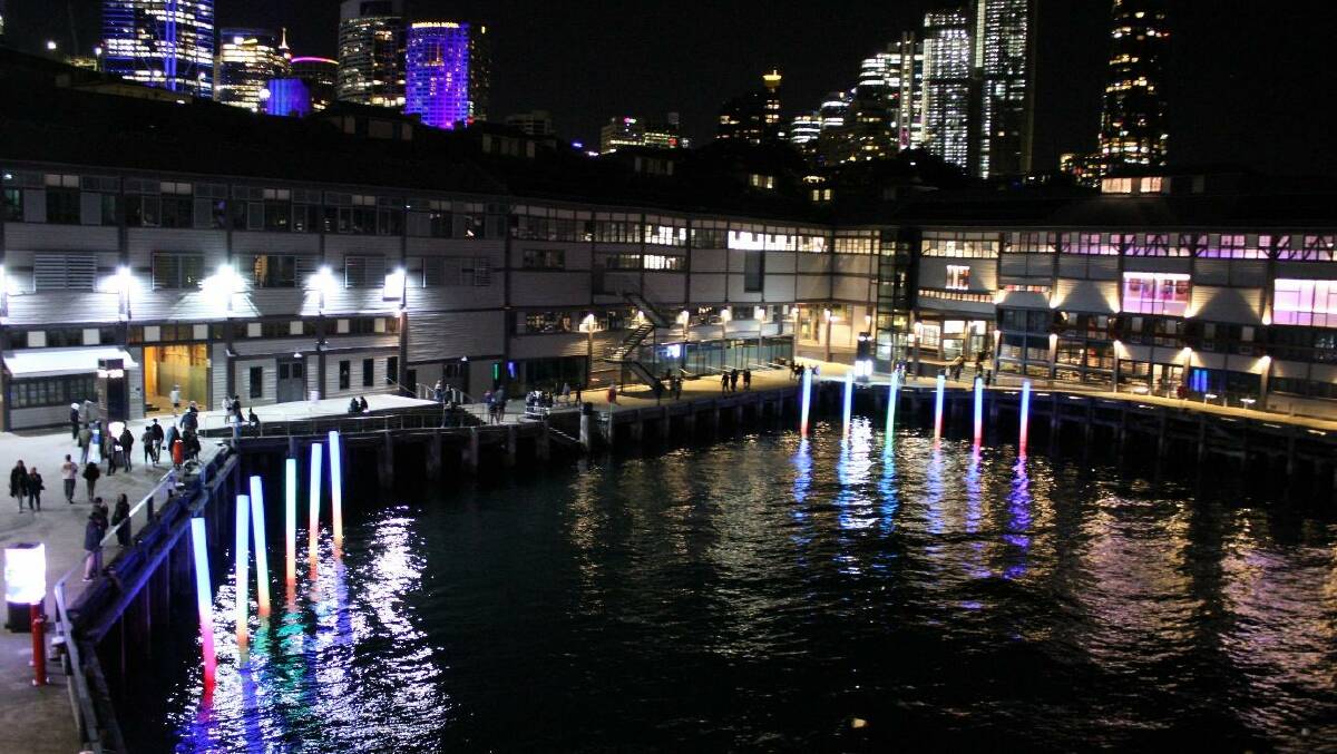 Bump and Sway is on display at Pier 4 off Hickson Road, Walsh Bay until June 17. Picture supplied