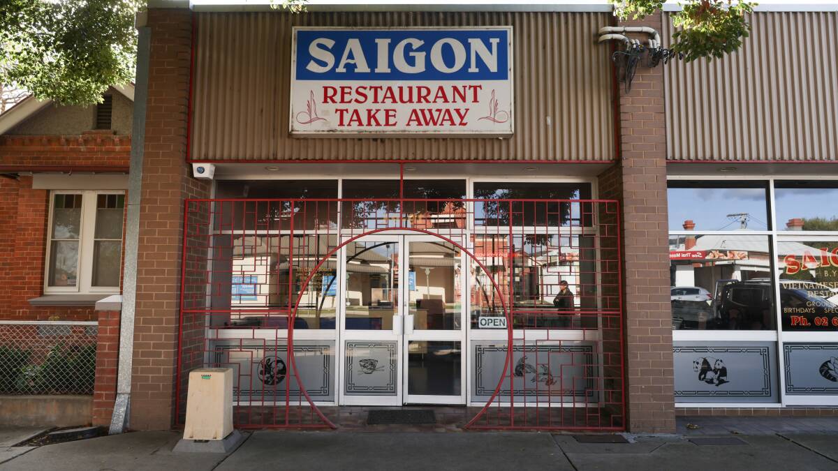 Saigon Restaurant was filled with smoke after a fire at a neighbouring business, they are open for takeaway only. Picture by Tom Dennis