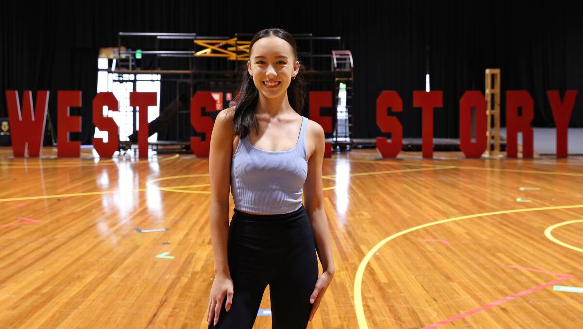 Ella Fitzpatrick, 22, will perform in Opera Australia's West Side Story production in Sydney. Supplied