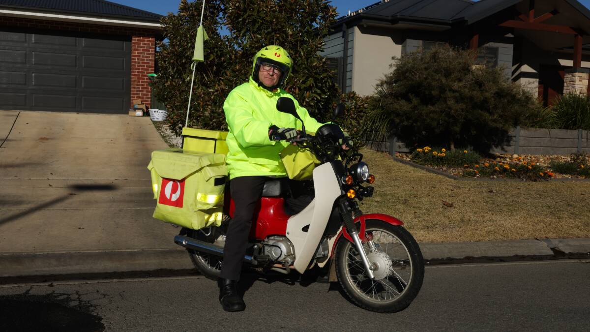Wagga postie Scott Cochrane wants dog owners to keep their dogs locked up and well behaved. Picture by Tom Dennis