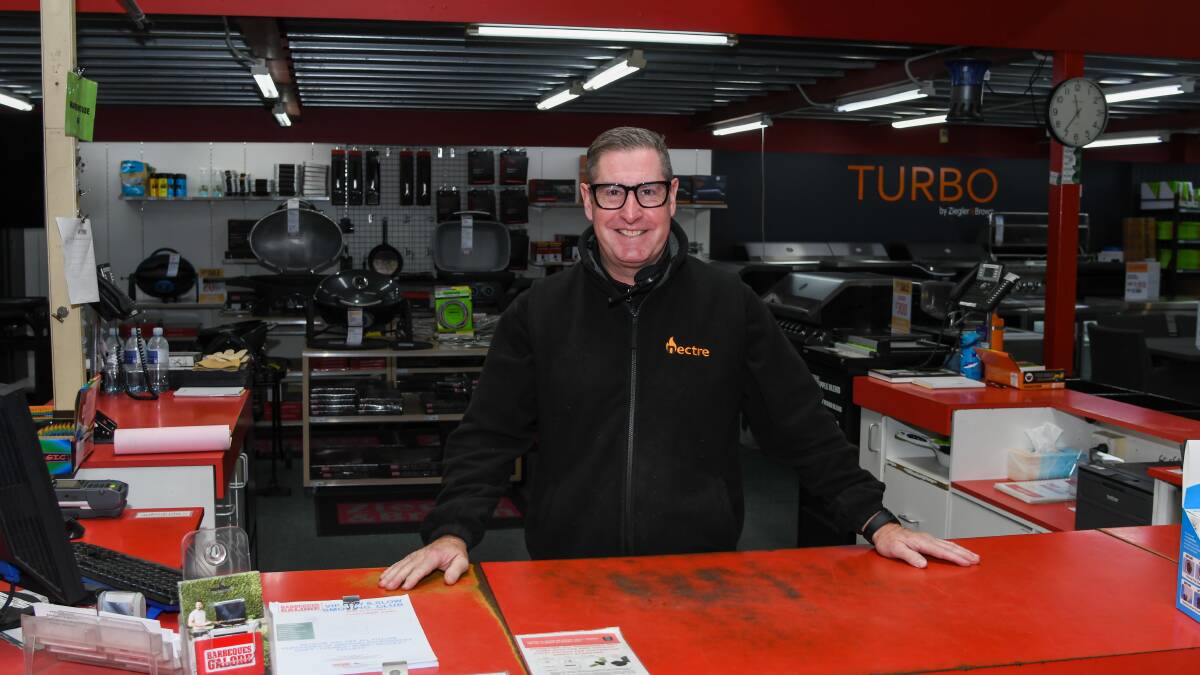 Barbeques Galore store manager David Leonard welcomes the Bunnings move, but has not heard anything from the company since plans were rejected by council in November 2023. Picture by Bernard Humphreys