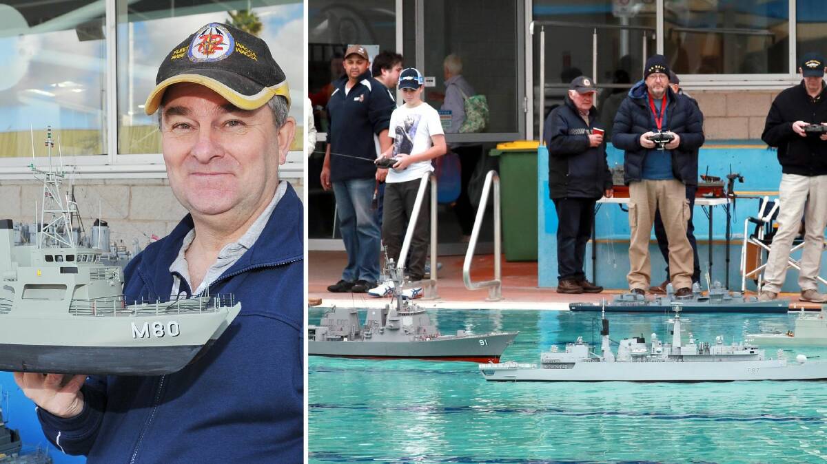 Steve Batcheldor in 2016 and Task Force 72 out at Oasis Aquatic Centre in 2021. File pictures