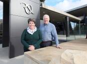 Wagga RSL Club president Jane Barnes and CEO Andrew Bell. Picture by Les Smith