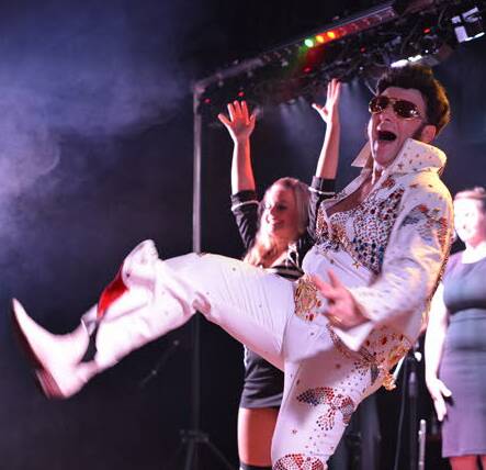 GREATEST TRIBUTE: Elvis impersonator Andrew Portelli will feature during Saturday night's entertainment at the Bonnie and Clyde Rods, Rats and Rides Festival at the Wagga Showground. Picture: www.aportelli.com