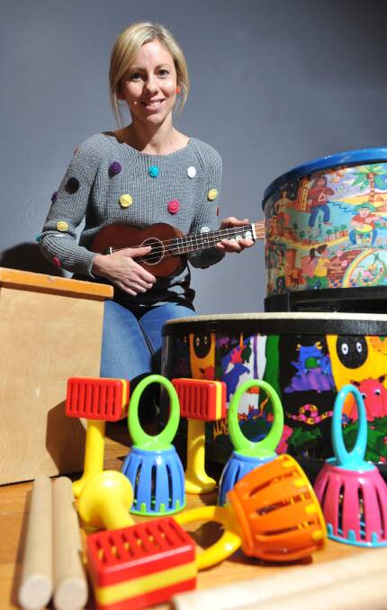 MUSIC MAKER: Lil Melodies director, Amy Gray, has been named Maestro of Early Childhood Music Education by Kindermusik International. Picture: Laura Hardwick