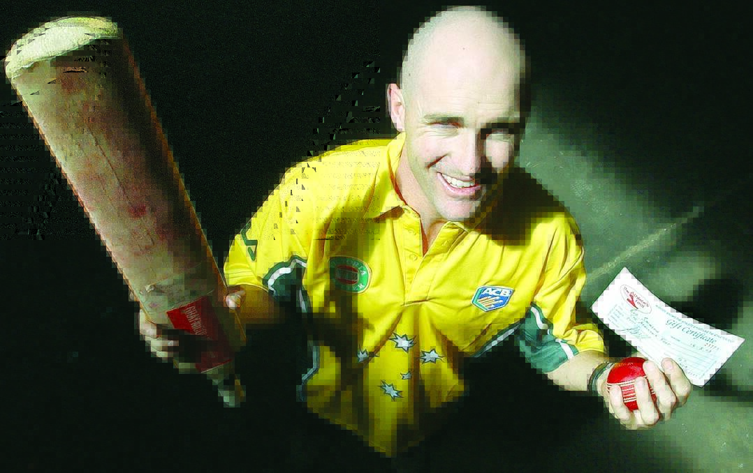 Bob Jackson back in 2003 after winning The Daily Advertiser's Hook Shots competition.