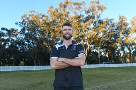 The Rock-Yerong Creek wingman Jordy Kemp will play his 150th game for the club against Marrar at Victoria Park on Saturday. Picture by Bernard Humphries 