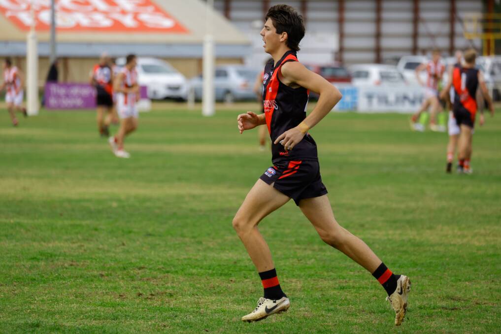 Marrar teenager Caleb Walker has escaped serious injury and could face Temora on Saturday. Picture by Bernard Humphreys