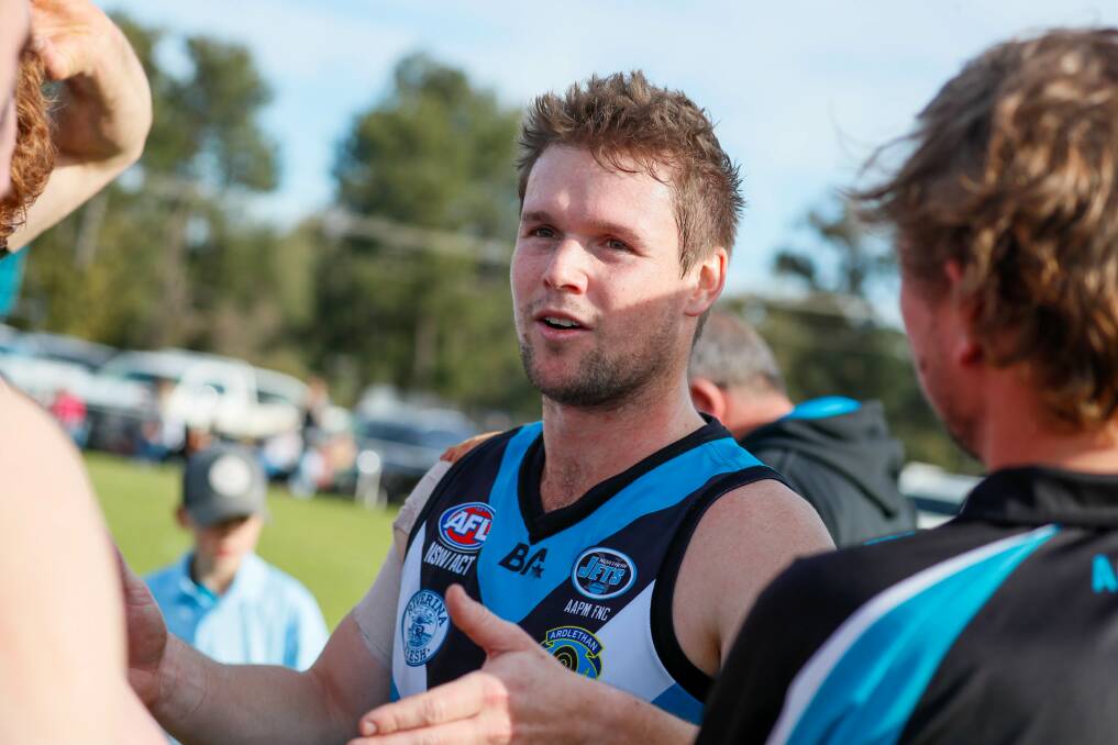 Northern Jets coach Jack Harper wants an improved effort from his group in Saturday's clash against The Rock-Yerong Creek at Ariah Park. Picture by Les Smith