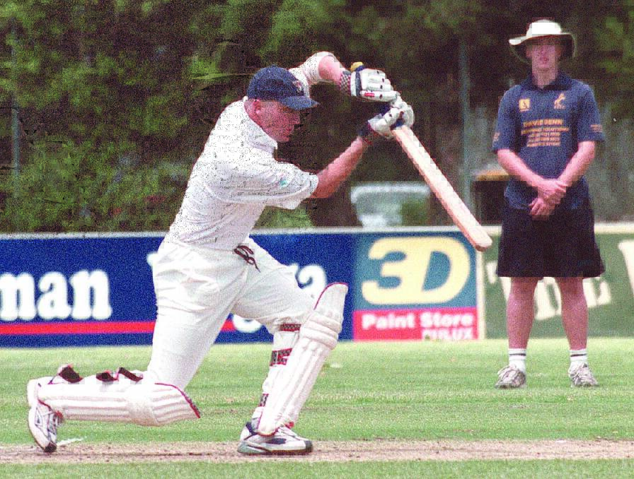 Bob Jackson in action for Kooringal Colts back in the 2002-03 season. Picture by Les Smith