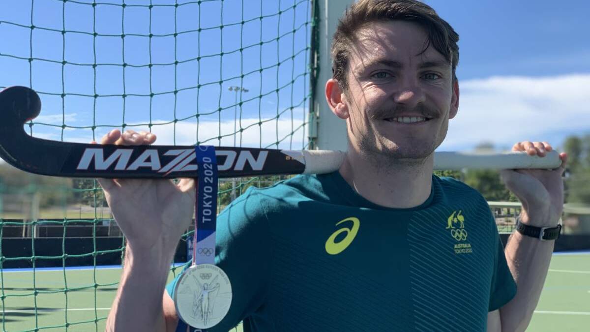 BACK UP: Wagga's Olympic silver medallist Dylan Martin will travel to Europe alongside the Kookaburras' Commonwealth Games squad.