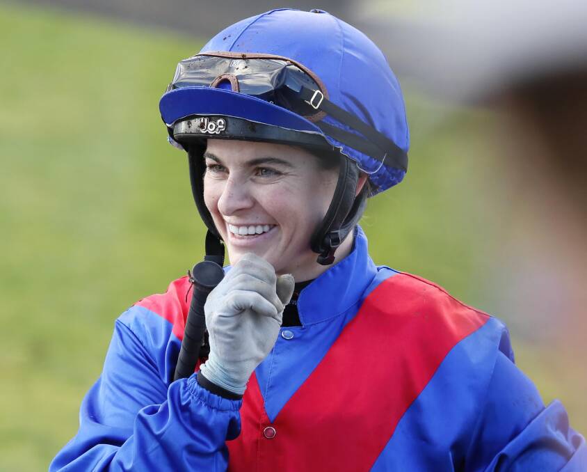 Alysha Collett will ride Greek Tycoon in the Highway at Rosehill on Saturday. Picture by Les Smith