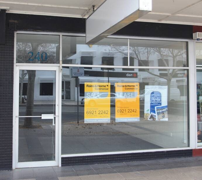 240 BAYLIS STREET: The now vacant premises measures about 150sqm with a four-metre (approx) frontage to Baylis Street.