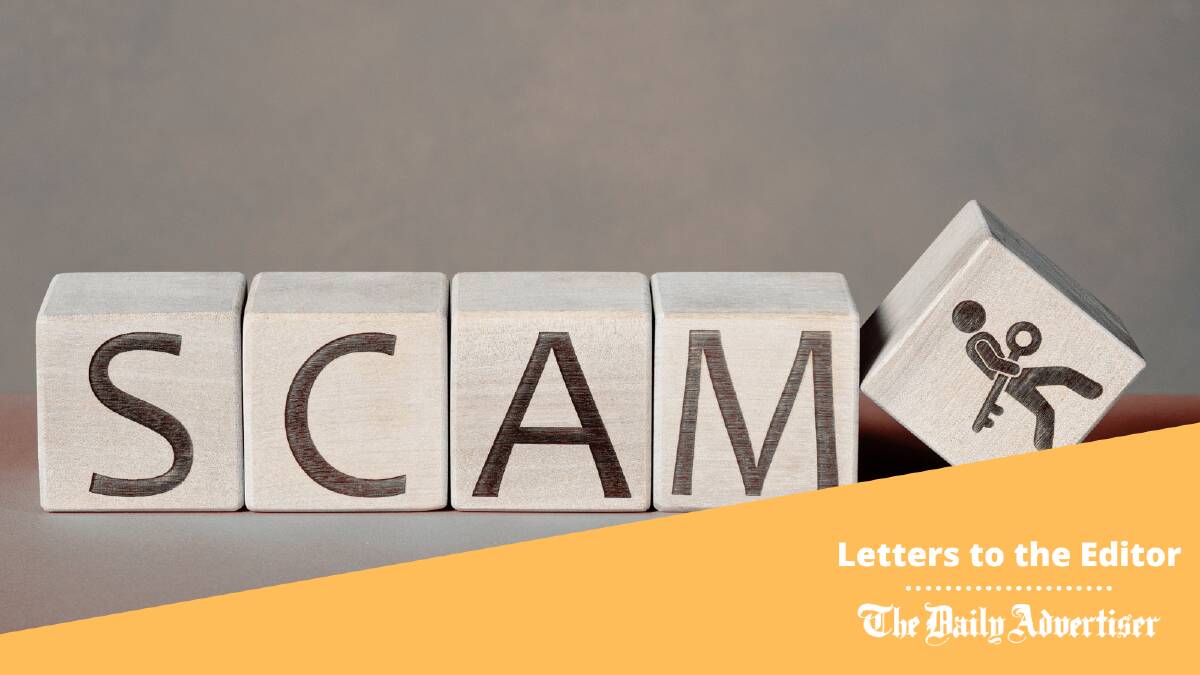 It should be easier to hold scammers to account, according to today's correspondent.
